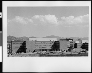 Exterior view of Medical Center, University of California at Los Angeles