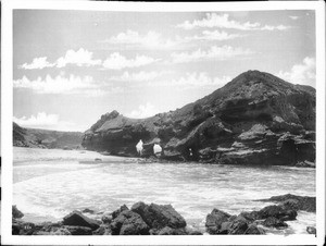 Mussel Cove near Capistrano, ca.1900