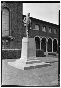 Statue, Exposition Park, M.H. (Max) Whittier