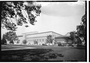 Exterior view of Exposition Park