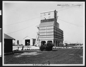 Exterior of the Consolidated Rock Products Company, April 1929