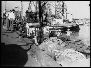 Docked ship at Wilmington