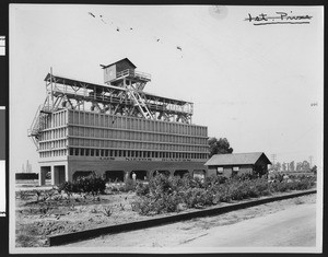 Exterior of the Consolidated Rock Products Company, April 1929