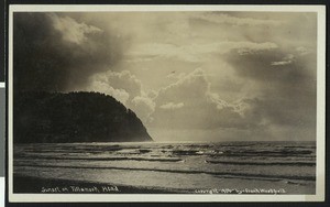 Sunset on Tillamook Head on the Oregon coast