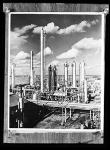 Exterior view of an unidentified electrical plant