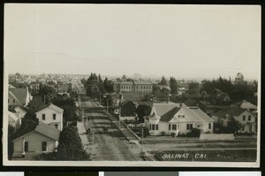 Postcard view of Salinas in Monterey, ca.1900