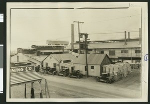 Exterior view of the Southern Glass Company, ca.1930