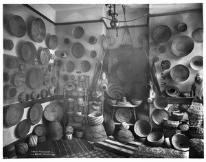 Indian basket collection of Miss Grace Nicholson, ca.1900