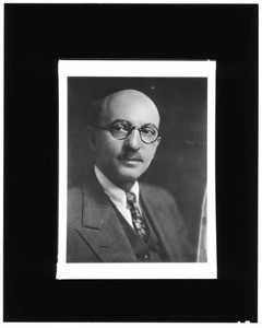 Portrait of Dr. Oscar Reiss