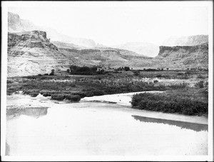 Colorado River at Lee's Ferry in the Grand Canyon, ca.1898