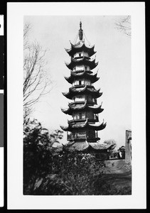 Lunghua Pagoda, Shanghai, China, ca.1900