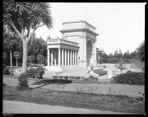 Side view of the Music Stand in Golden Gate Park, San Francisco, ca.1910