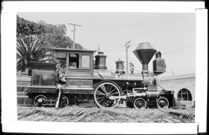 The Colis P. Huntington, a Southern Pacific Railroad locomotive