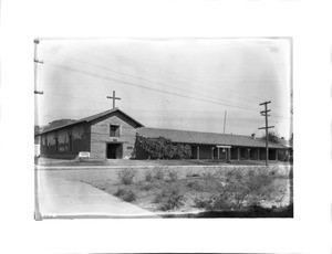 The restored Mission San Francisco Solano de Sonoma, October 1927