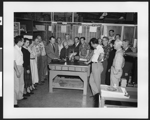 Employee training at Consolidated Engineering, ca.1940