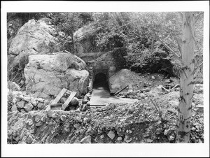 San Antonio Canyon Tunnel for the San Antonio Light & Power Company, 1894