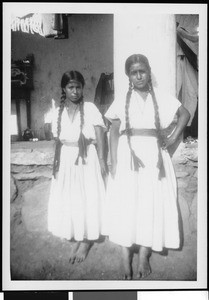 Two young women in Mexico, ca.1905