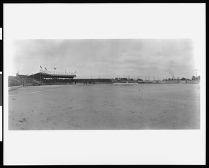 Baseball park on the corner of Washington Boulevard and Grand Avenue in Los Angeles