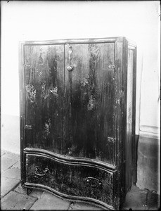 Mission vestment closet, California, ca.1900