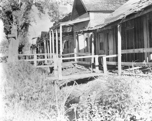 Chinese district in Carson City, Nevada, ca.1935