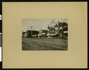 View of Ocean Avenue from American Avenue in Long Beach, ca.1905