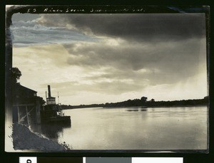 Sacramento water front, ca.1900