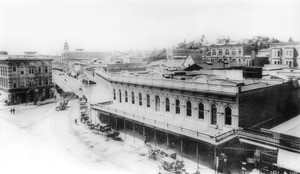 Federal Building in the Downey block, 1887