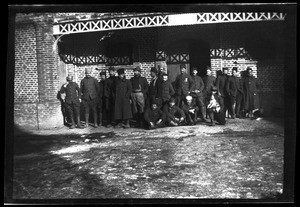 Portrait of a group of soldiers during World War I, ca.1916