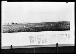 Exterior view of the Western Air Express airport, shown from a distance, Alhambra