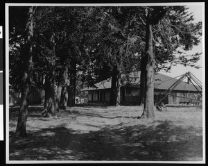 Exterior view of the Canet adobe in Morro Bay, ca.1900