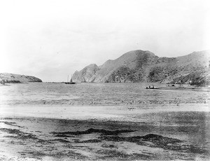 View of the east side of Catalina Harbor, ca.1886-1887