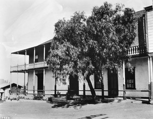 Exterior view of the Juan Baldini residence, San Diego, 1915
