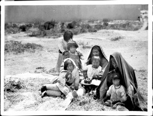 Group of Laguna Indians at Paquate, New Mexico, ca.1900