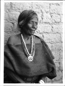 Wife of the great Navajo Chief Manuelito, the last chief of the Navajo, ca.1901