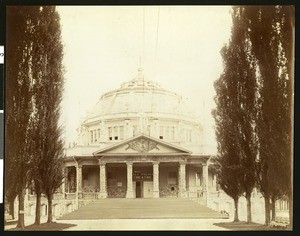 Exterior view of the Salt Palace in Utah