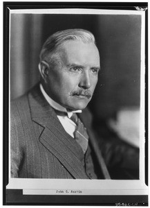 Portrait of John C. Austin, President of the Los Angeles Chamber of Commerce, 1930