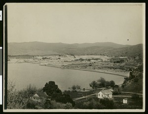 View of the Sulphur Banks Quicksilver Mine in Lake County, ca.1910