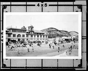 Exterior view of the bath house at Seal Beach