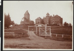 Exterior view of the state reform school in Salem, Oregon