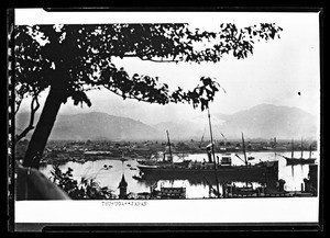 Ship at harbor in Tsuruga, Japan