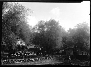 Cottages at the Outside Inn in Topanga Canyon, ca.1915