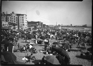 View of Ocean Park Beach in Santa Monica