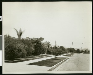 Inglewood's Nutwood and Flower Streets, ca.1930