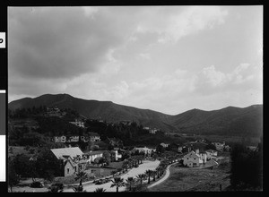 New housing area on Rossmoyne Avenue in Glendale, ca.1920-1940