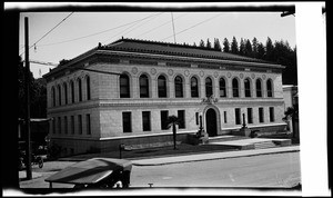 Exterior view of the United States Post Office in Monterey