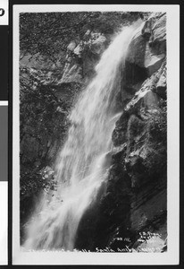 View of Sturtevant Falls in Santa Anita Canyon