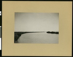 Holtville power canal, ca.1910