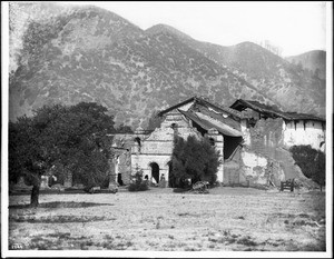 Main front of Mission San Antonio de Padua, California