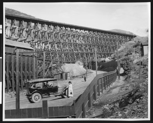 Copper mine at Bingham, Utah