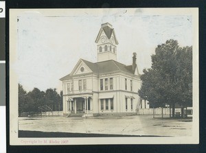 Exterior view of Salem Grammar School, Lodi, ca.1900